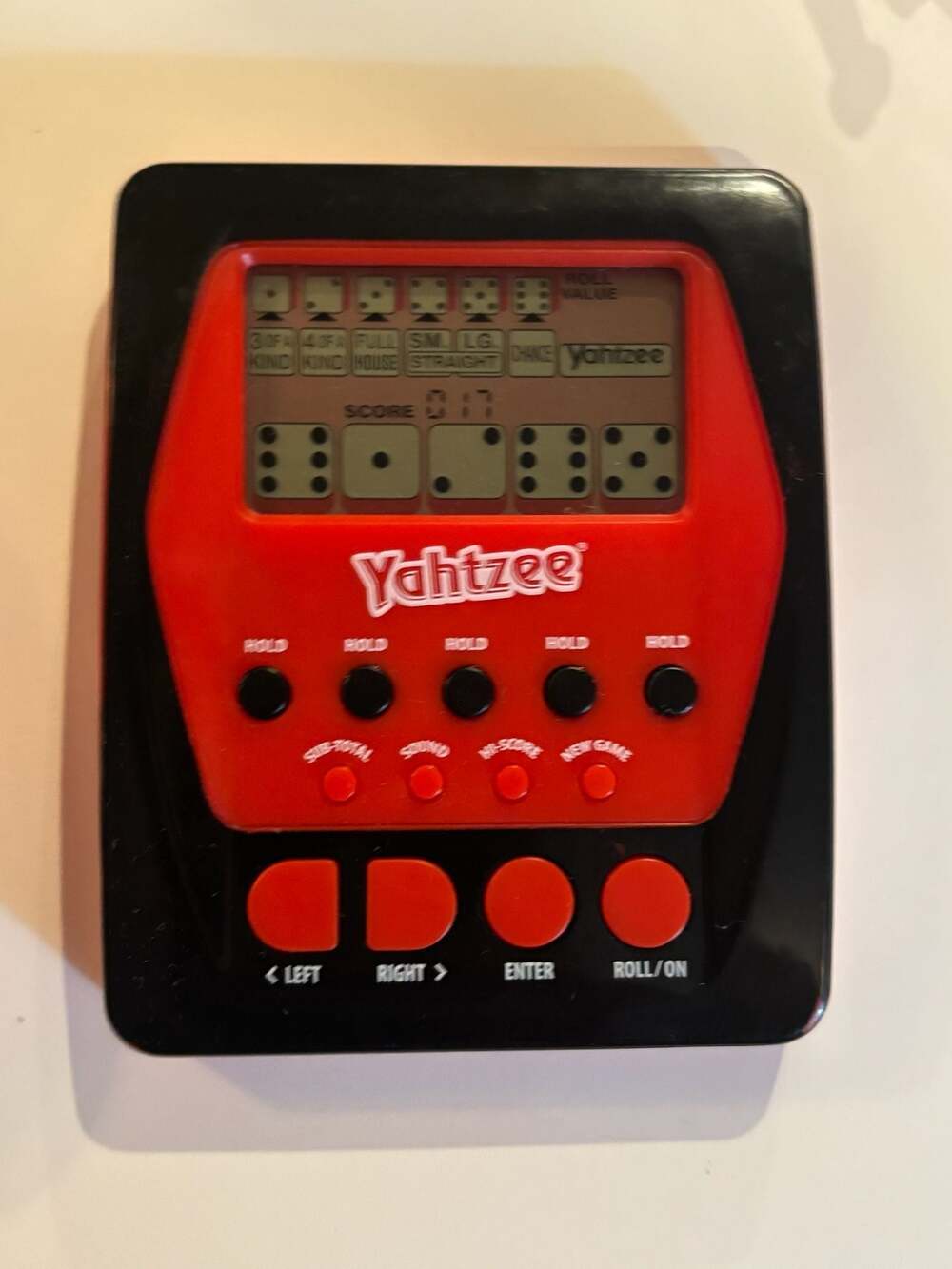Hasbro Gaming Electronic Yahtzee Handheld Game 2012